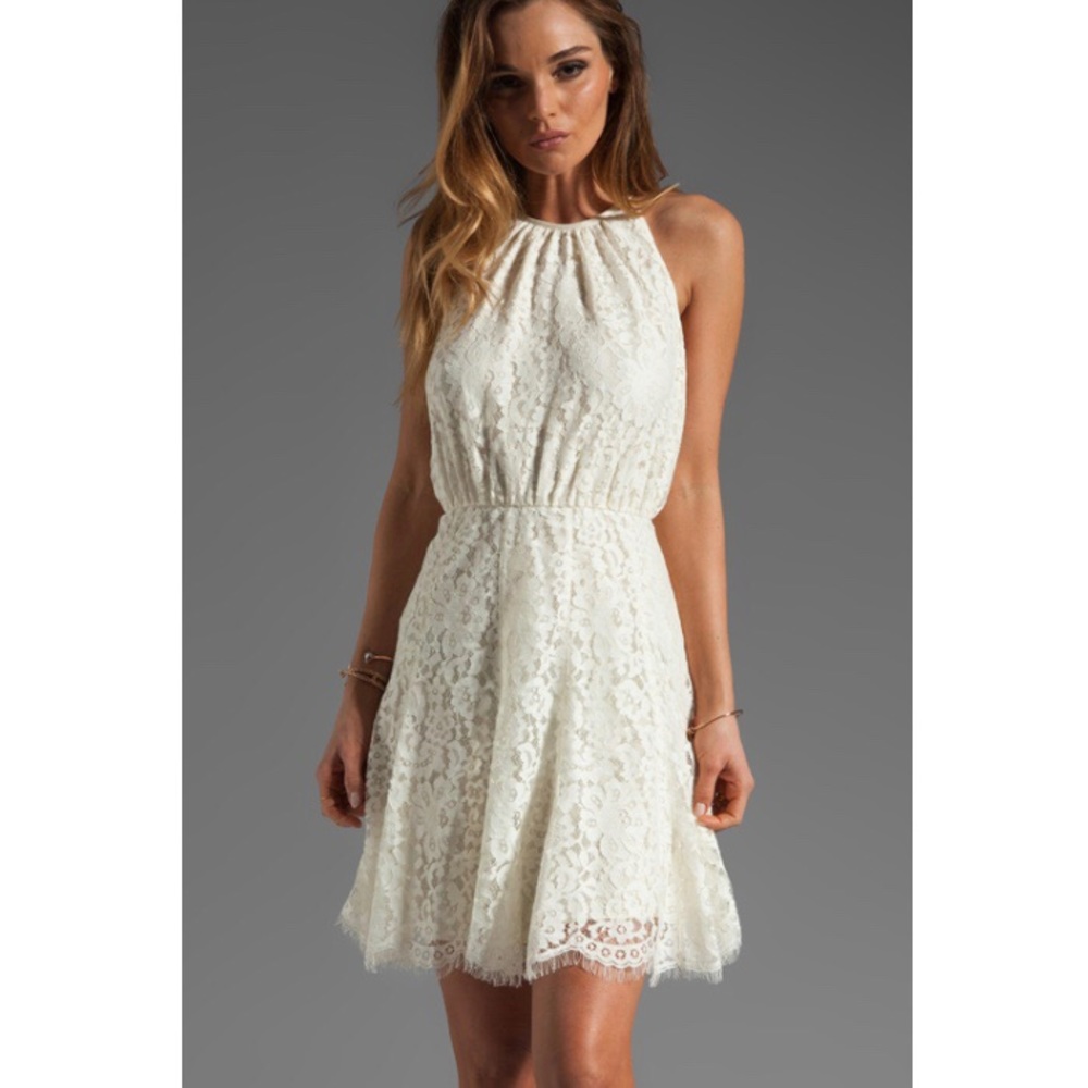 Juicy Couture Scalloped Lace Dress